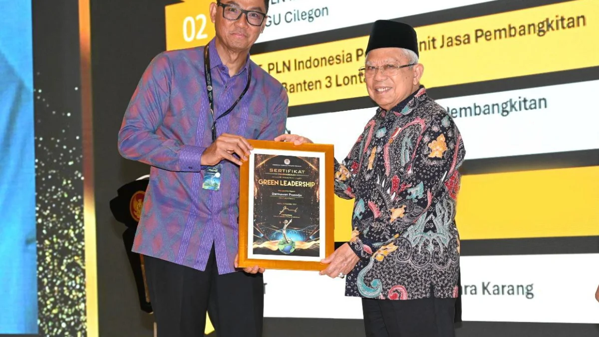 Dua Tahun Berturut-turut Darmawan Prasodjo Raih Green Leadership Utama Award, PLN Pecah Rekor Borong 20 Proper Emas KLHK 2023