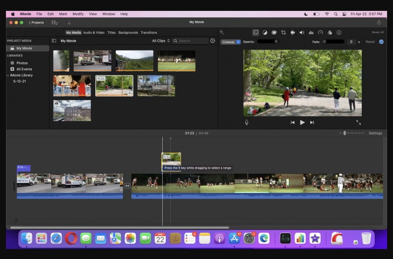 Aplikasi iMovie