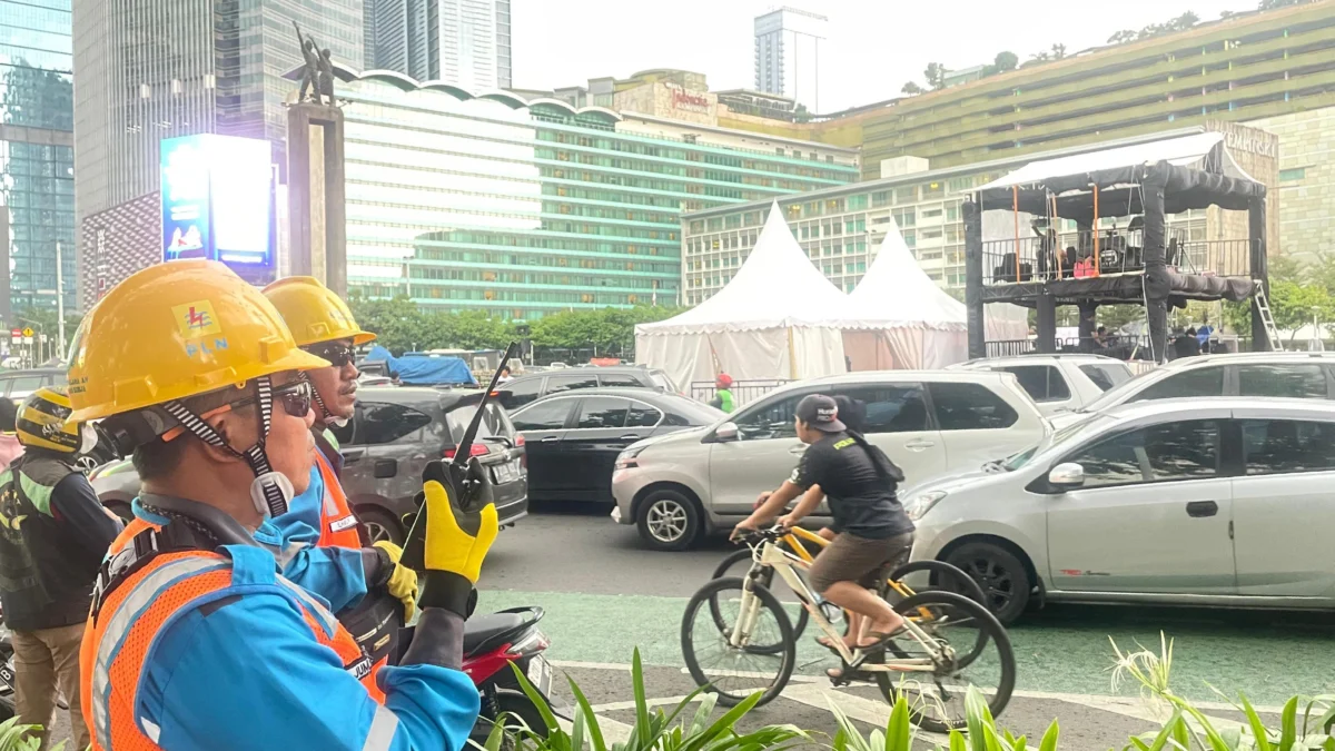 Tanpa Kedip, Pasokan Listrik PLN Dukung Kemeriahan Tahun Baru di Bundaran HI