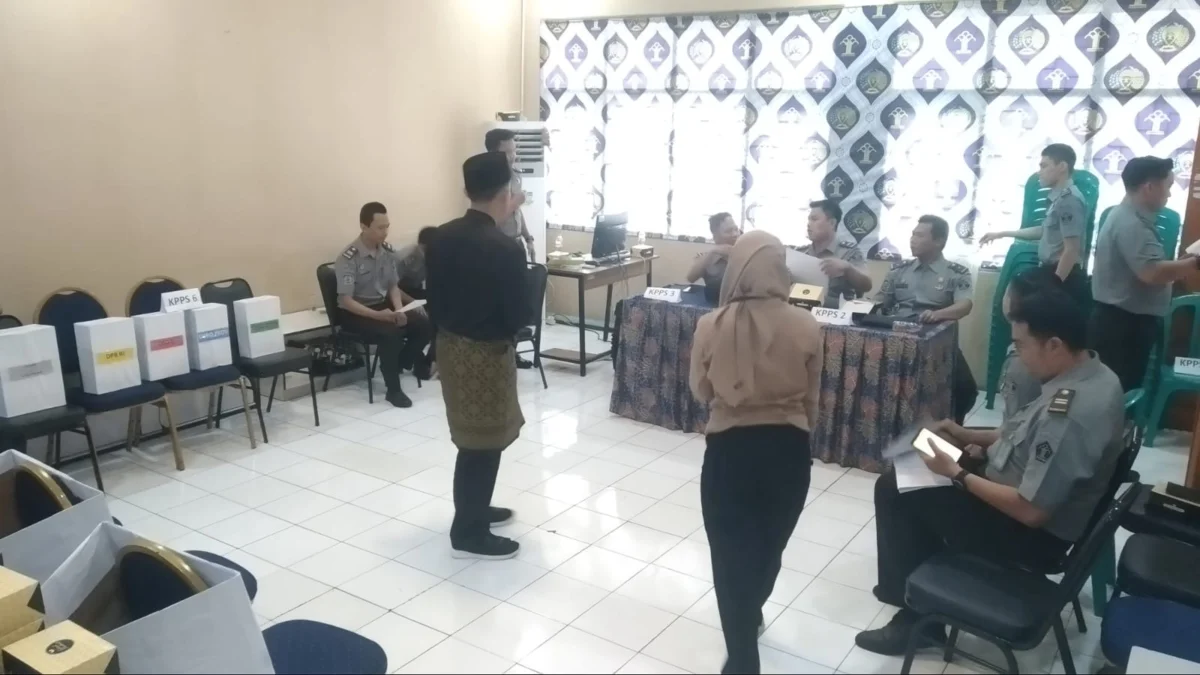 KPU Gelar Simulasi dan Bimtek Sasar WBP Lapas Kelas IIB Sukabumi