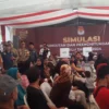 KPU Simulasikan Tungsura Pemilu 2024