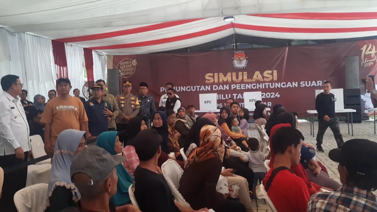 KPU Simulasikan Tungsura Pemilu 2024