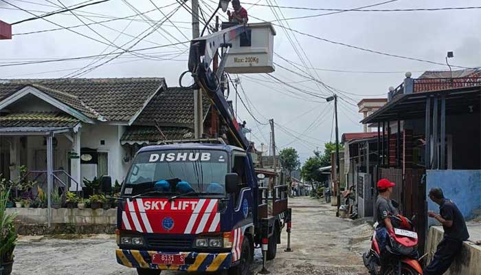 Kerusakan PJU Dipicu Curah Hujan Tinggi