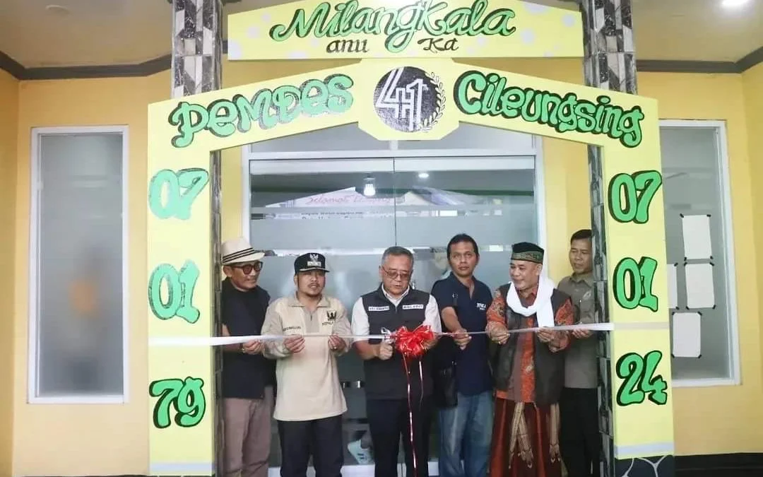 Peringati Hari Jadi ke-41, Pembangunan Desa Cileusing Harus Jauh Lebih Baik