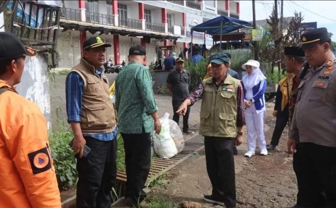 Desa Cimangkok Kerap Banjir, Pemkab Sukabumi Cari Solusi