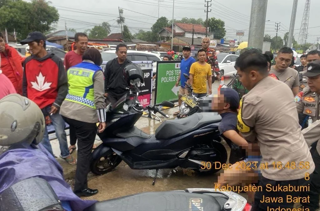 Petugas Pospam Amankan Terduga Pelaku Curanmor