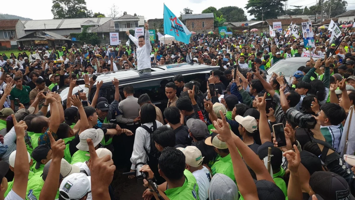 Kampanye Akbar Cak Imin di Sukabumi Disambut Ribuan Simpatisan