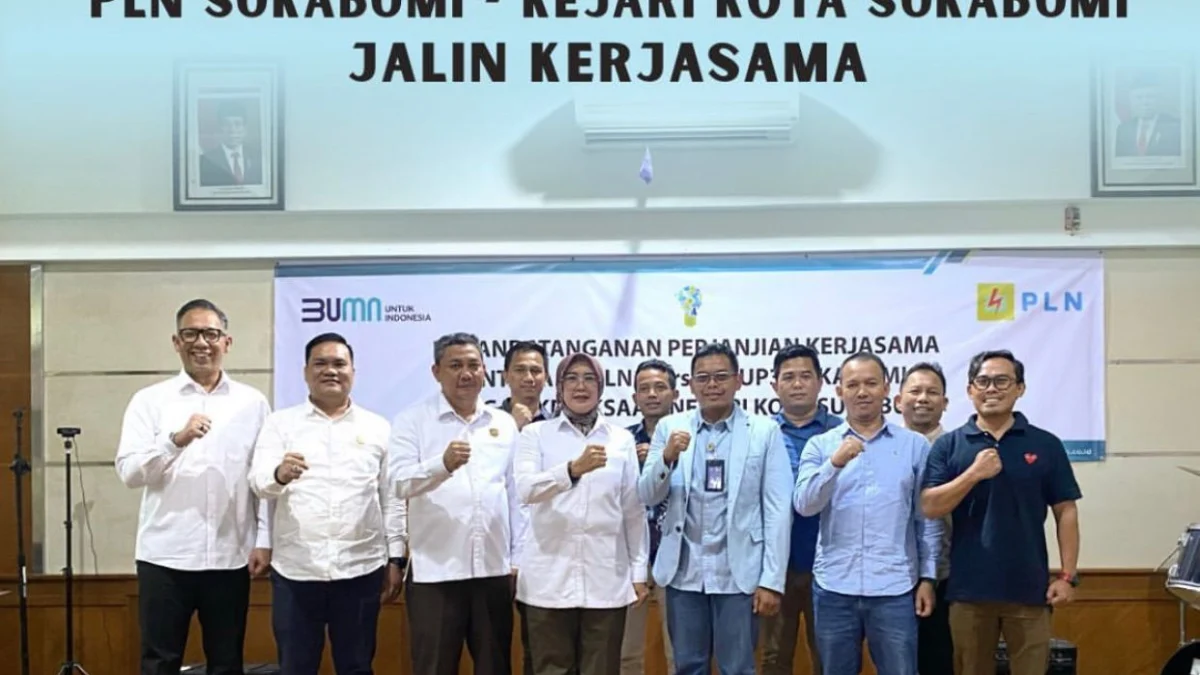 Tingkatkan Kolaborasi, PLN UP3 Sukabumi Jalin Kerjasama dengan Kejaksaan Negeri Kota Sukabumi