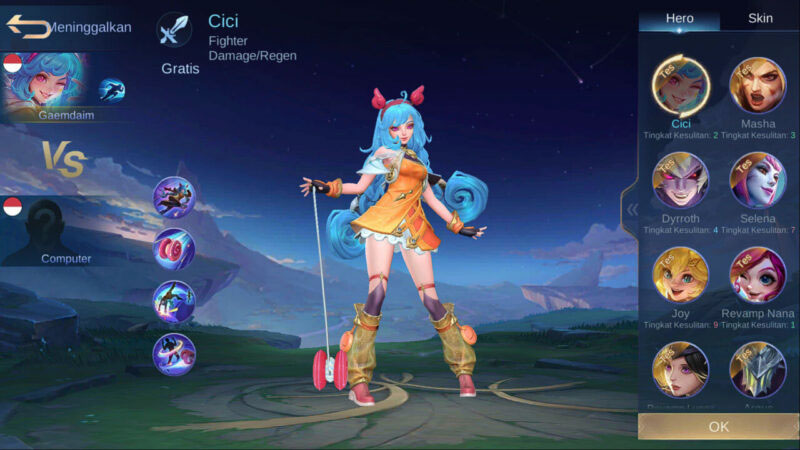 Cici Mobile Legends