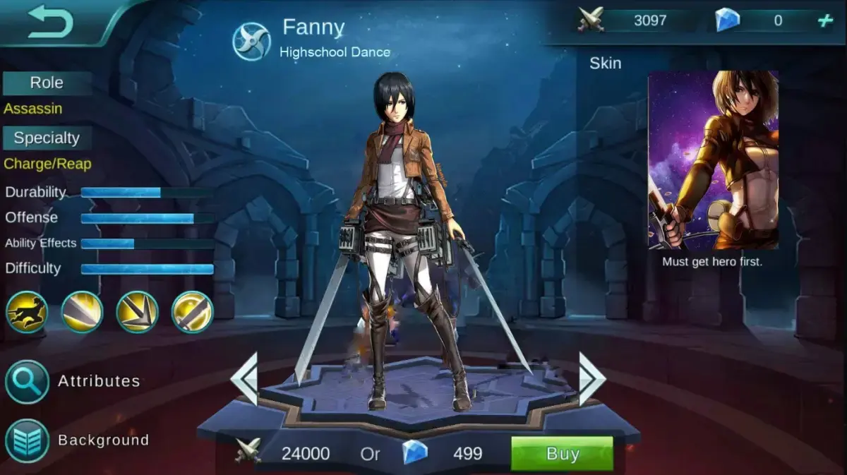 MLBB x Attack on Titan