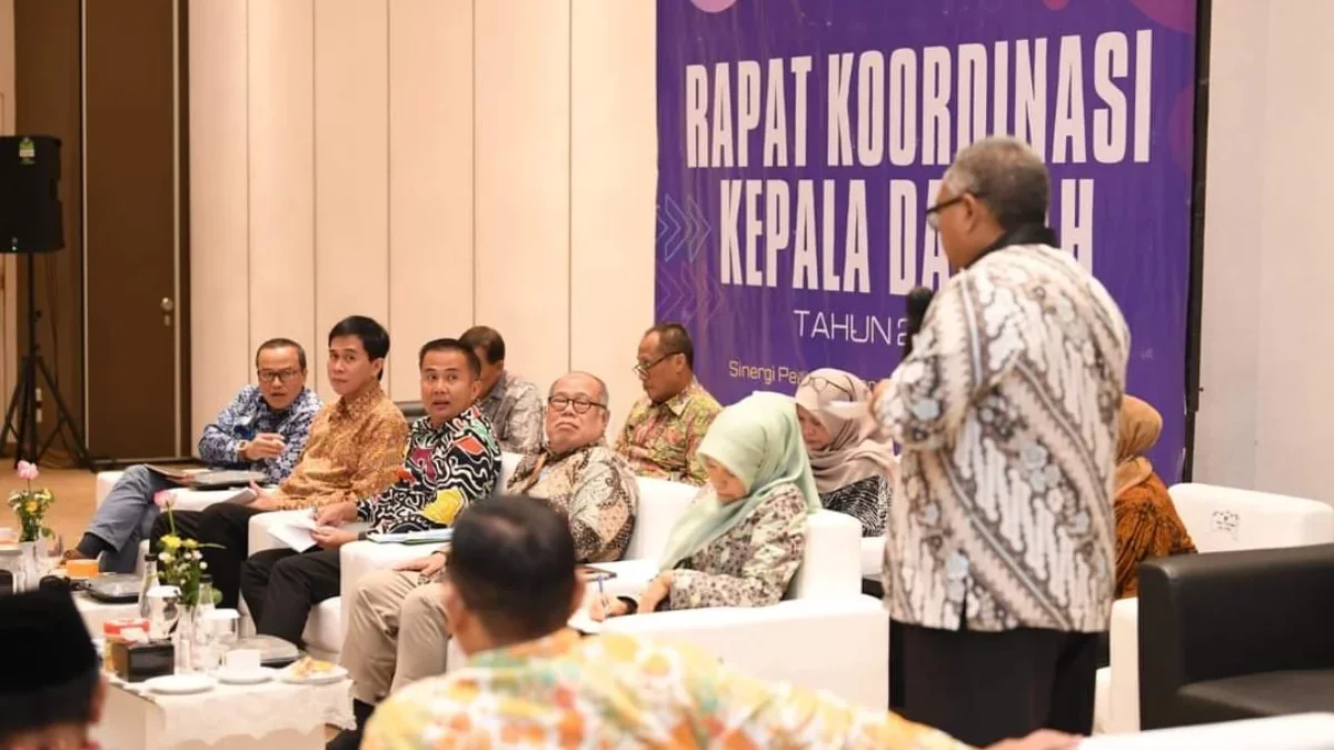 Bupati sukabumi rapat koordinasi