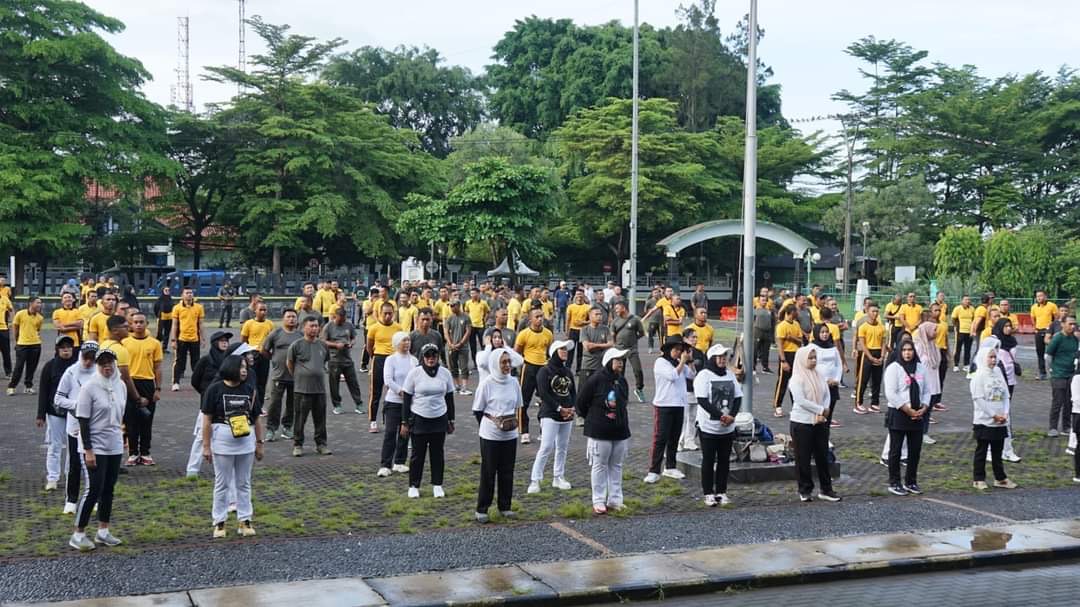 Jaga Pemilu dengan Sehat Jasmani dan Rohani