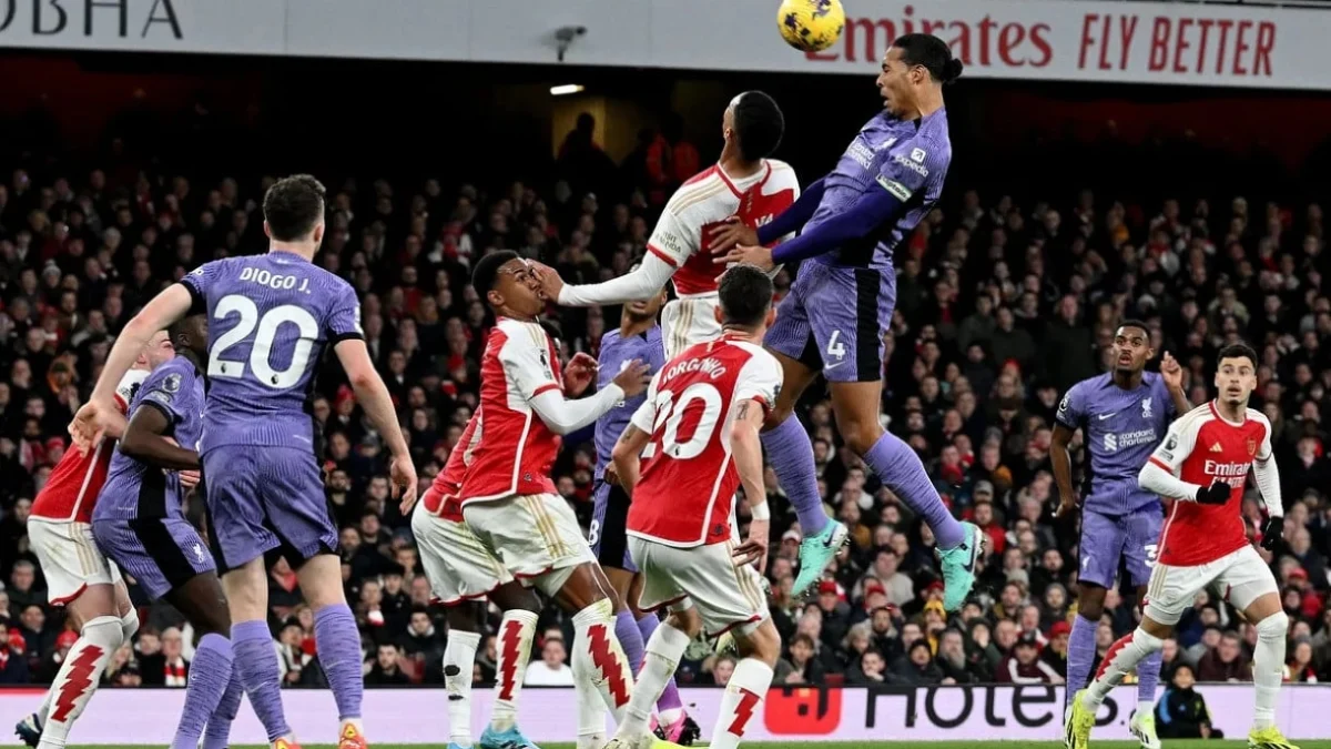 Arsenal vs Liverpool di Emirates Stadium. Foto: diambil dari premier league