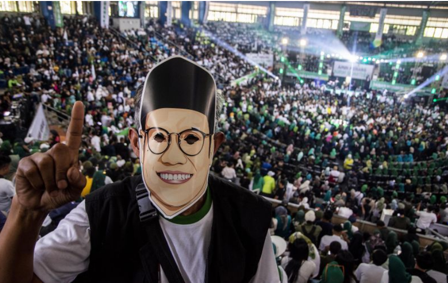 Ribuan Pendukung Anies Baswedan-Muhaimin Iskandar Lantunkan Salawat Tanpo Waton