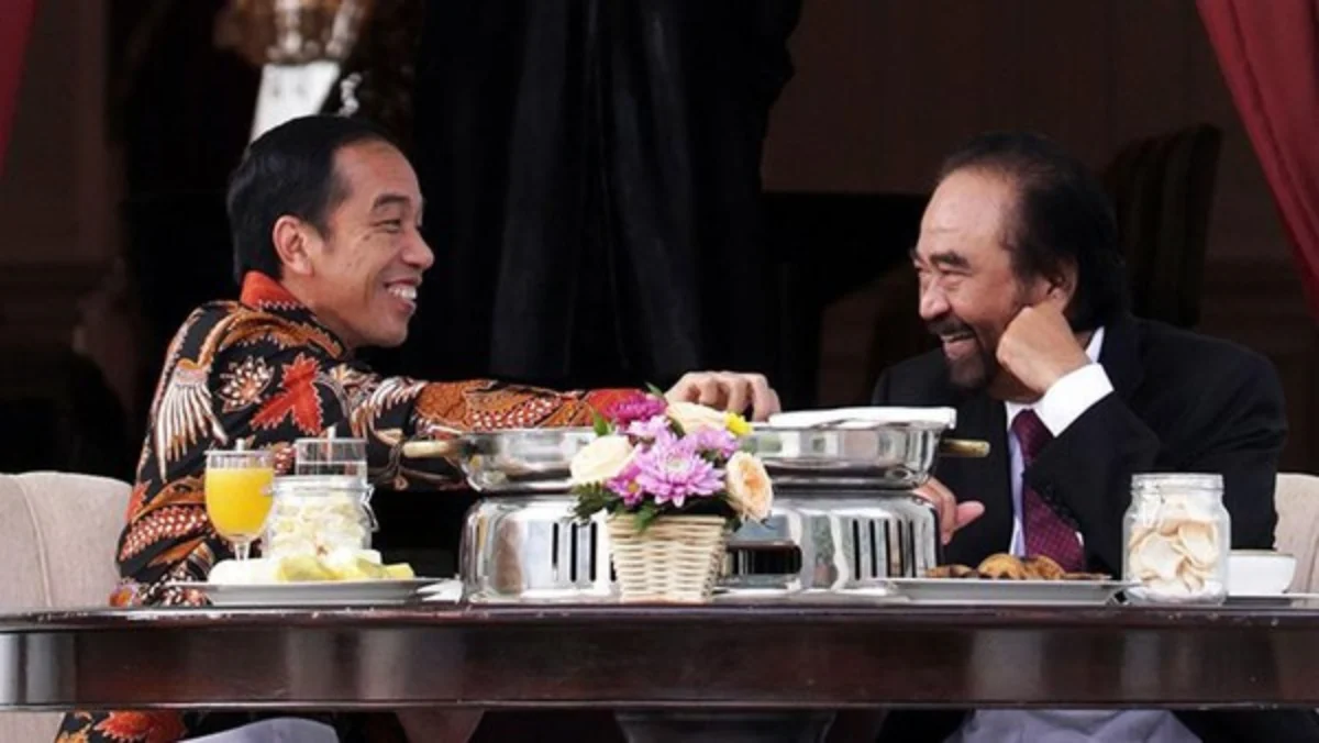 Presiden Jokowi dan Surya Paloh