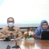 Sekda Kabupaten Sukabumi, Ade Suryaman saat menggelar pertemuan dengan BPJS Kesehatan