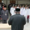 Bupati Sukabumi Marwan Hamami saat melantik