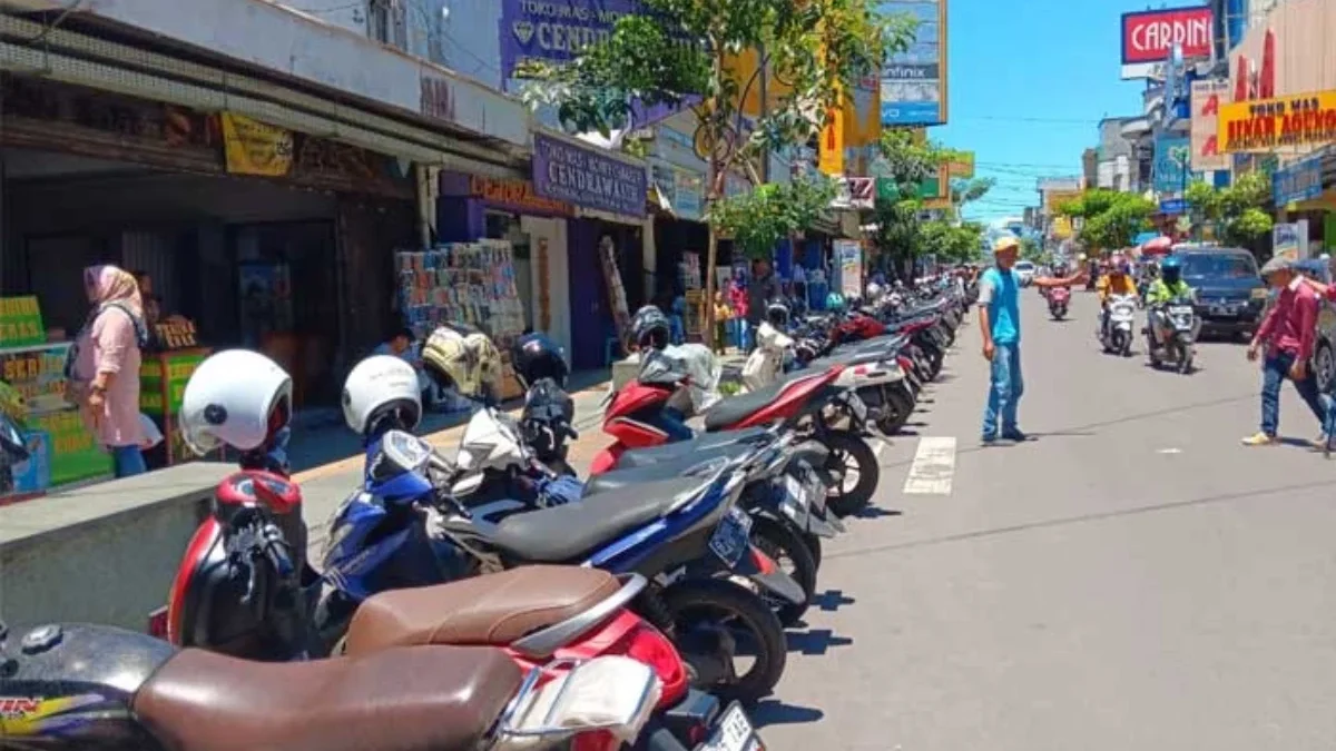 Ruas Jalan Ahmad Yani masih menjadi potensi andalan bagi Dinas Perhubungan Kota Sukabumi mencapai target