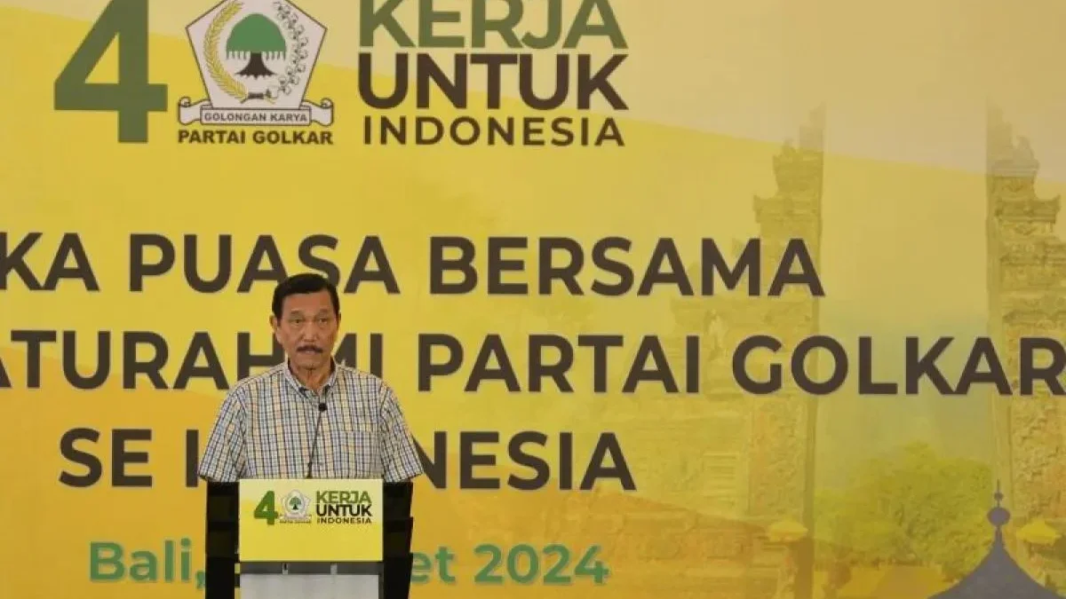 Ketua Dewan Penasihat Partai Golkar Luhut Binsar Pandjaitan