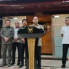 Menteri Komunikasi dan Informatika Budi Arie Setiadi di kantor Menko Polhukam RI, Selasa (19/3/2024). ANTARA