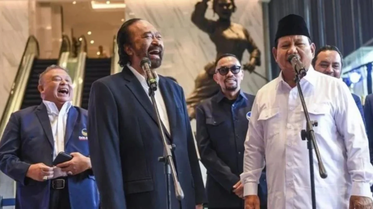 Surya Paloh dan Prabowo Subianto