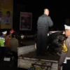 Anggota Polres Sukabumi Kota mengamankan sepeda motor