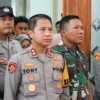 Proses rapat pleno rekapitulasi penghitungan perolehan suara tingkat Kabupaten