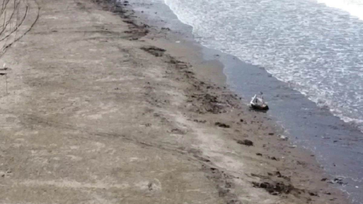 Kondisi Pantai Talanca di Kecamatan Simpenan Kabupaten Sukabumi