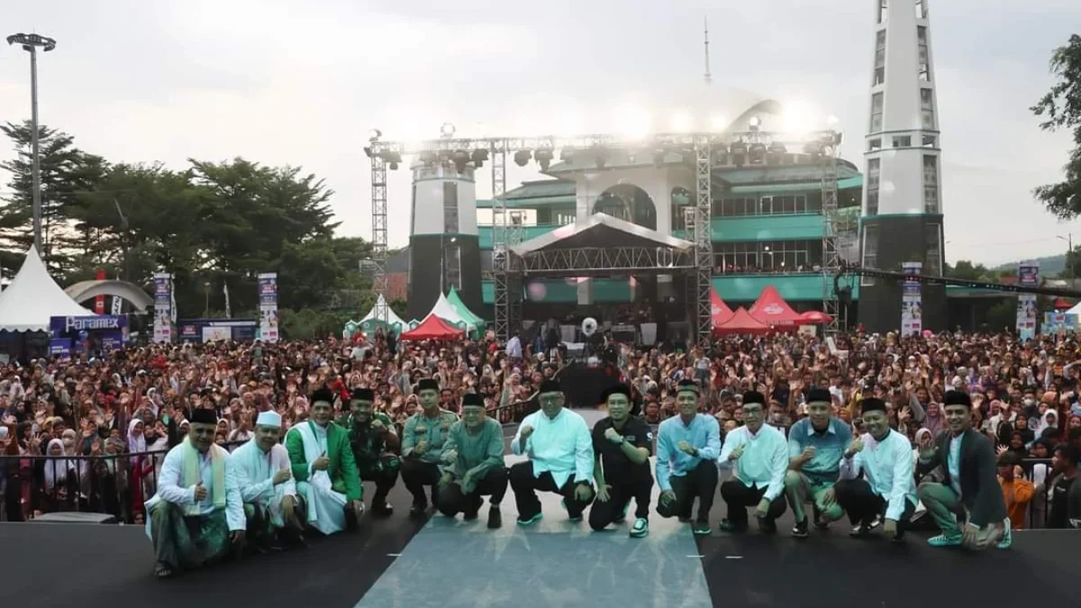 Jajaran Pemkab Sukabumi dan penyelenggara Nuzulul Qur\'an