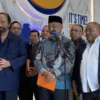 NasDem dan PKS ingin kolaborasi tetap dilanjutkan usai pilpres Ketua Umum DPP Partai NasDem Surya Paloh (kiri)