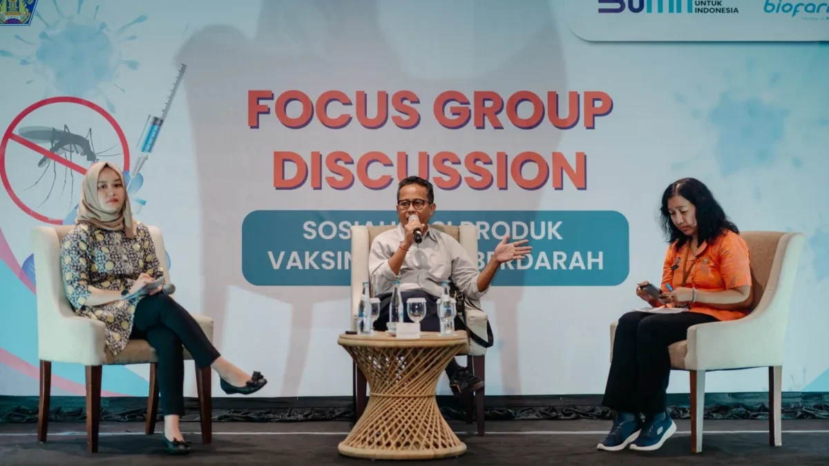 FGD Sosialisasi Produk Vaksin Demam Berdarah