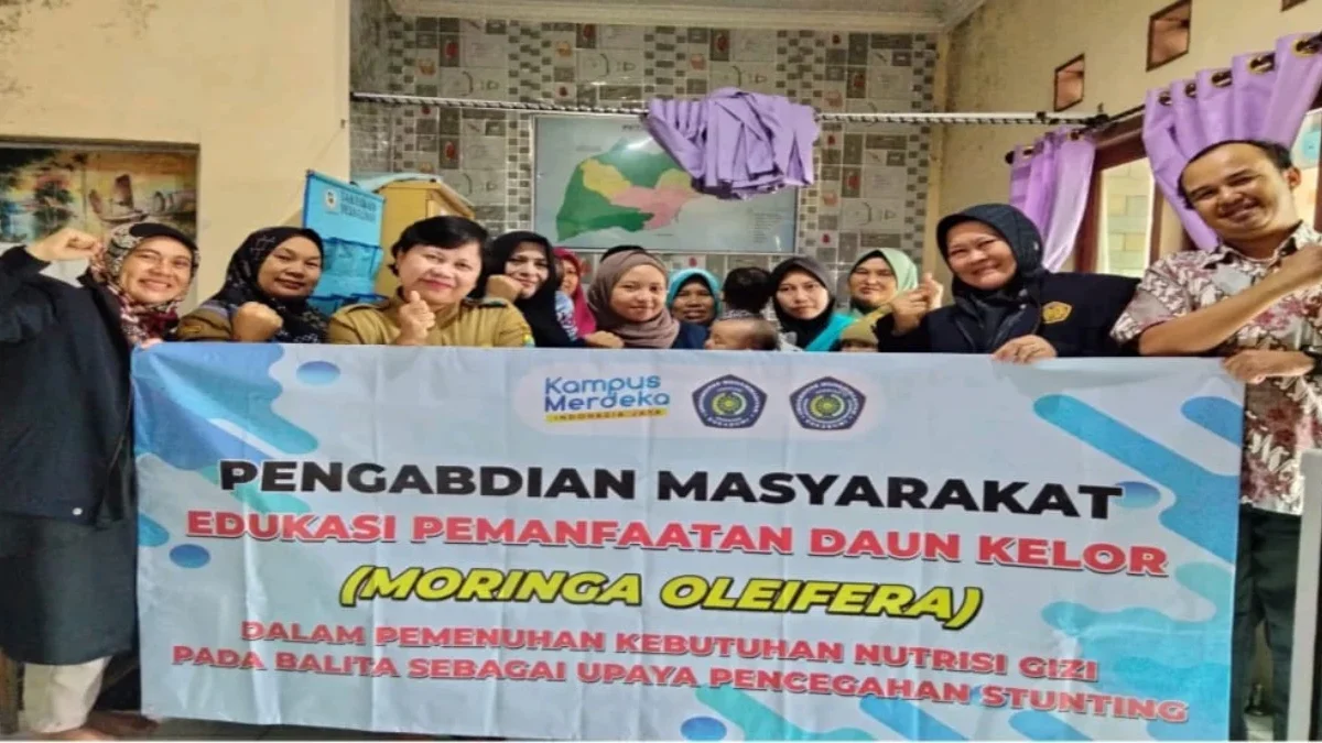 Cegah Stunting, Dosen dan Mahasiswa UMMI-STIKES Permata Nusantara Lakukan Penyuluhan Kesehatan 