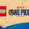 Poster kolaborasi LEGO X One Piece LIve Action Netflix