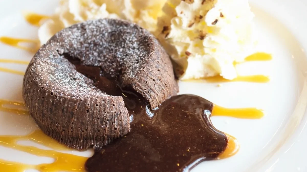 resep lava cake