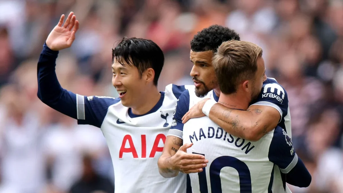 Son, Maddison, dan Solanke pemain Tottenham Hotspur