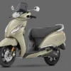 TVS Callisto 125 varian warna Khaki Brown