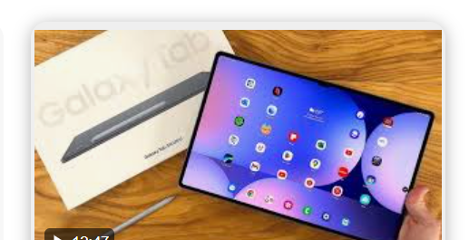 Tablet dengan Fitur Canggih