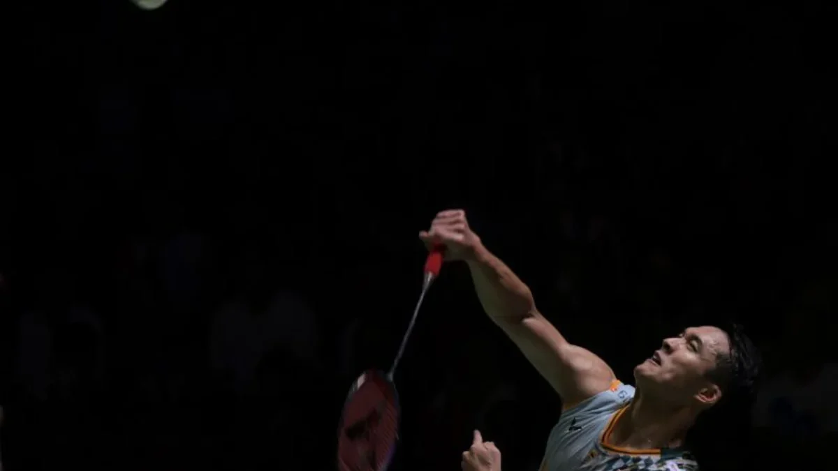 Jonatan Christie Revans atas Leong Jun Hao, Lolos ke Babak Kedua All England 2025