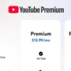 Youtube Premium Lite