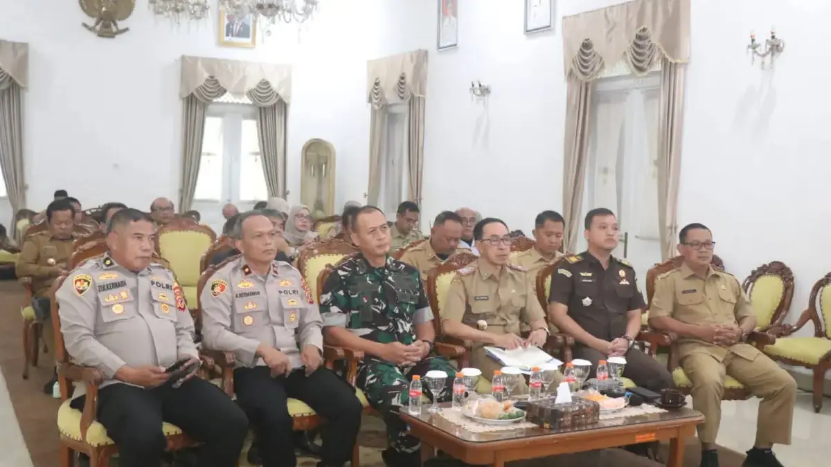 Forkopimda Sukabumi Rakor Bahas Peningkatan Pelayanan Publik dengan Kemendagri Istimewa