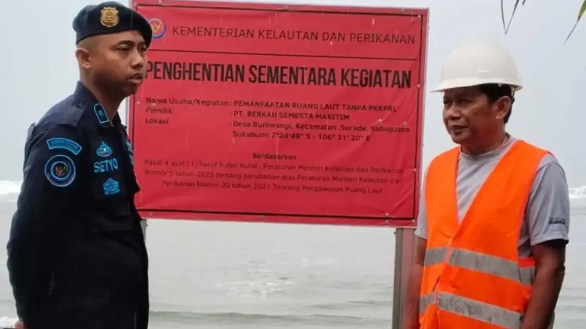 Nelayan Antusias Pengeboran Karang PT BSM di Pantai Minajaya Dihentikan Istimewa