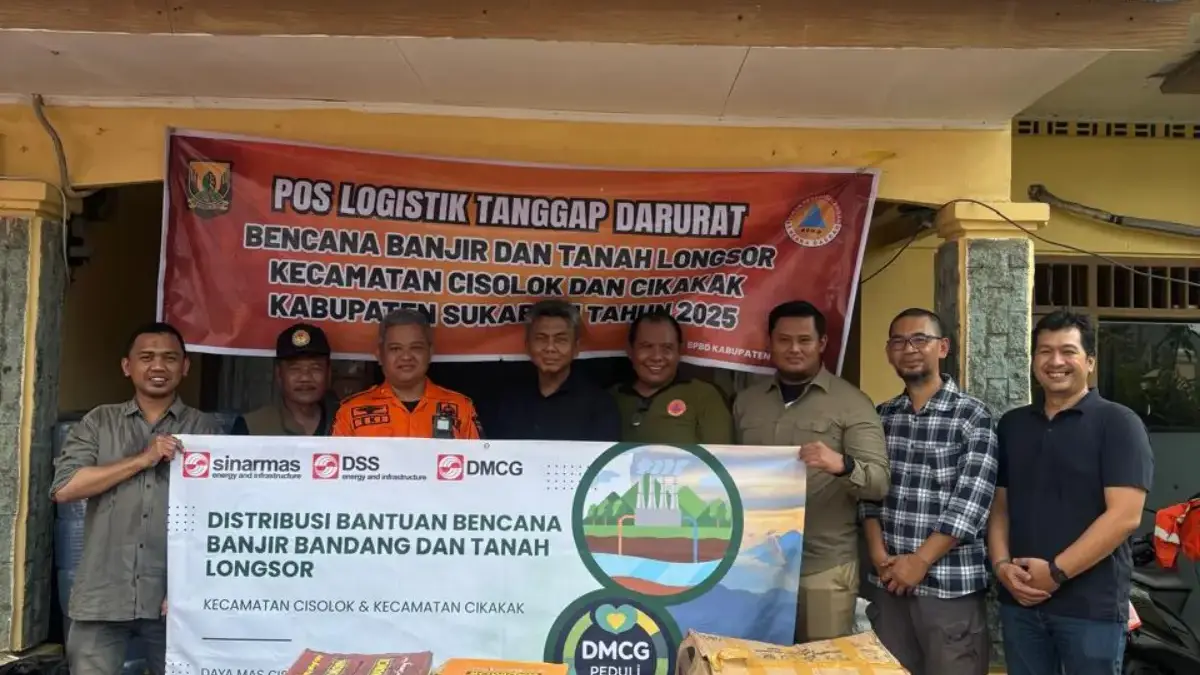 PT Daya Mas Cisolok Geothermal Salurkan Bantuan bagi Korban Banjir Bandang di Cisolok Sukabumi Ist