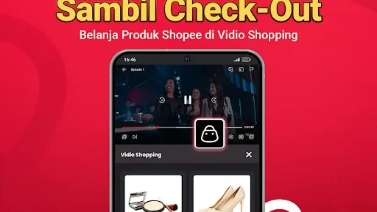 Bisa Nonton Sambil Checkout di Vidio Shopping