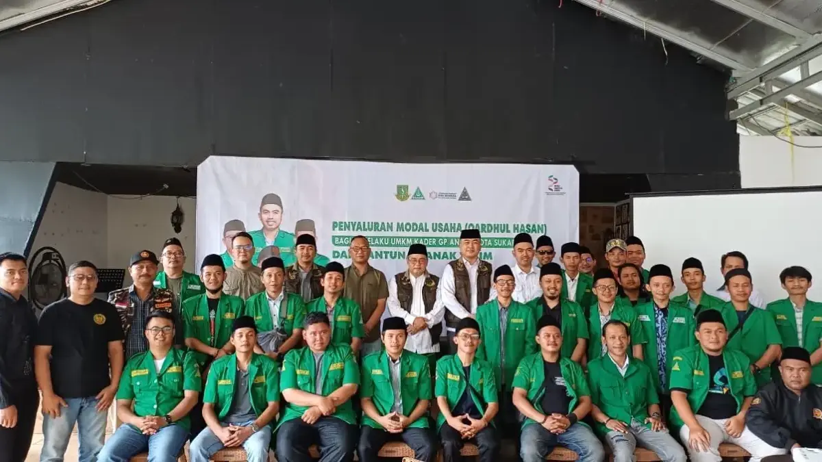 GP Ansor Kota Sukabumi dan LWDB Salurkan Qardhul Hasan Ist