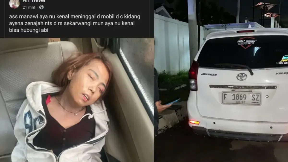 Perempuan Asal Cipanengah Meninggal di Dalam Mobil Travel di Cikidang Istimewa