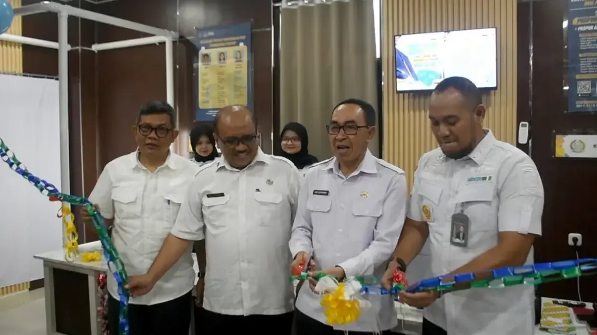 Pemkab Sukabumi Melalui DPMPTSP Gebyar NIB dan Launching Layanan Keimigrasian IST