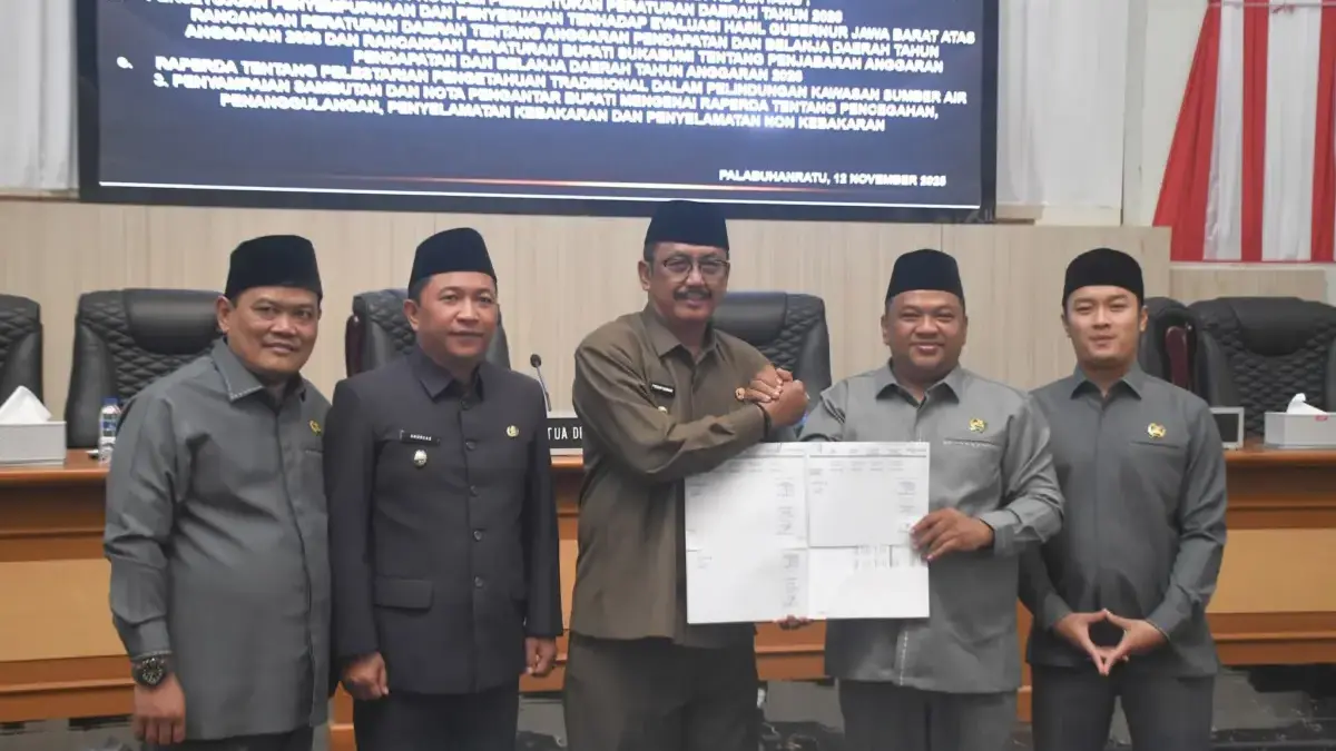 Paripurna DPRD Kabupaten Sukabumi Bahas Berbagai Agenda Penting Istimewa