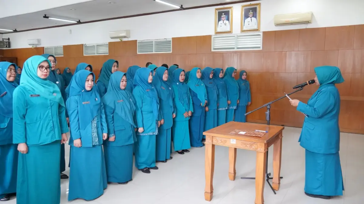 Puluhan Ketua PKK Tingkat Kecamatan di Sukabumi Dilantik Istimewa
