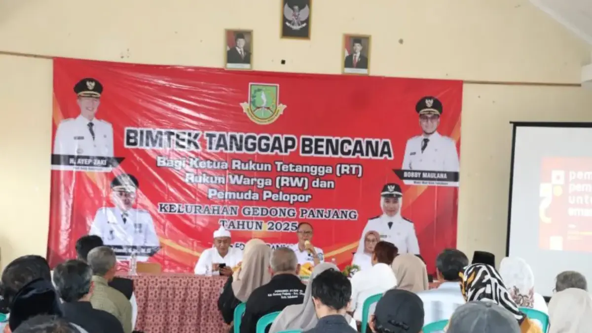 Ketua RT dan Didorong Terlibat Tanggulangi Bencana di Kota Sukabumi Istimewa