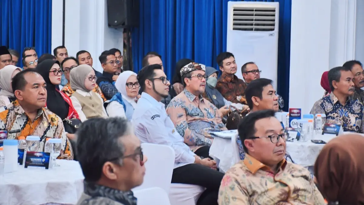 Wakil Wali Kota Sukabumi Hadiri Forum The Economics 360 Istimewa